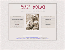 Tablet Screenshot of espace-horace.org